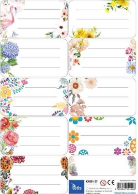 Opakowanie Naklejki na zeszyty (25 ark.) KN001-07