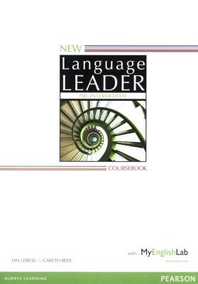 New Language Leader Pre-Intermediate Coursebook with MyEnglishLab. Autor: Ian Lebeau, Gareth Rees. SmakLiter.pl Okładka książki New Language Leader Pre-Intermediate Coursebook with MyEnglishLab