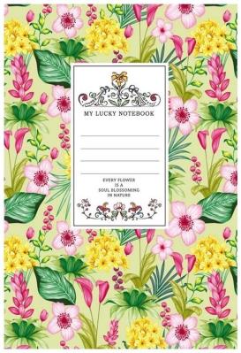 Opakowanie Notatnik ozdobny 145x197/80K kratka TW Kwiaty 4