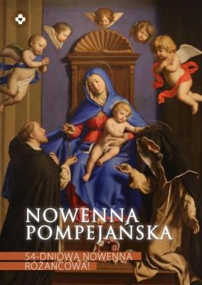 Nowenna Pompejańska. Autor: Krzysztof Zimończyk SCJ. SmakLiter.pl Okładka książki Nowenna Pompejańska