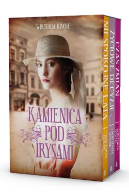 Pakiet: Kamienica pod Irysami. Autor: Wiktoria Gische. SmakLiter.pl Okładka książki Pakiet: Kamienica pod Irysami