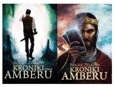 Pakiet Kroniki Amberu tom I /II. Autor: Zelazny Roger. SmakLiter.pl Okładka książki Pakiet Kroniki Amberu tom I /II