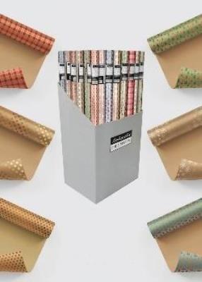 Opakowanie Papier ozdobny PO-004 Kraft Boże Narodzenie MIX