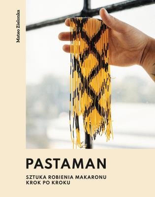 Pastaman. Autor: Mateo Zielonka. SmakLiter.pl Okładka książki Pastaman