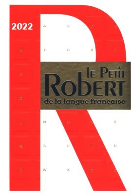 Petit Robert de la langue francaise 2022. Wydawca: Le Robert. SmakLiter.pl Opakowanie Petit Robert de la langue francaise 2022