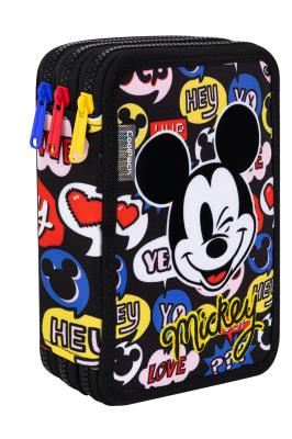 Piórnik Coolpack potrójny z wyposażeniem JUMPER 3 MICKEY MOUSE. Wydawca: Patio. SmakLiter.pl Opakowanie Piórnik Coolpack potrójny z wyposażeniem JUMPER 3 MICKEY MOUSE