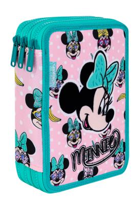 Piórnik Coolpack potrójny z wyposażeniem JUMPER 3 MINNIE MOUSE PINK. Wydawca: Patio. SmakLiter.pl Opakowanie Piórnik Coolpack potrójny z wyposażeniem JUMPER 3 MINNIE MOUSE PINK