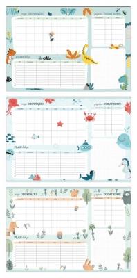 Opakowanie Planer biurkowy 30K Kids mix TOP2000