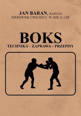 Podręcznik boksu. Autor: Baran-Bilewski Jan. SmakLiter.pl Okładka książki Podręcznik boksu