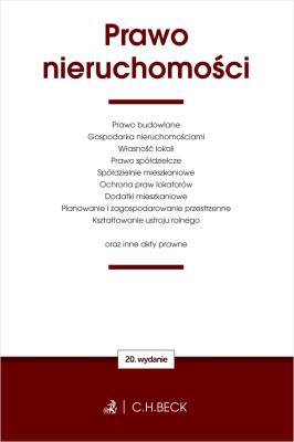 Prawo nieruchomości oraz inne akty prawne. Autor: Opracowanie zbiorowe. SmakLiter.pl Okładka książki Prawo nieruchomości oraz inne akty prawne