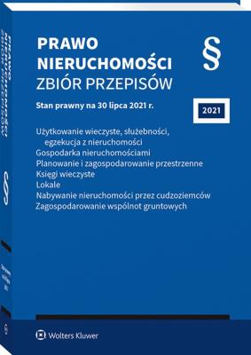 Okładka książki Prawo nieruchomości. Zbiór przepisów