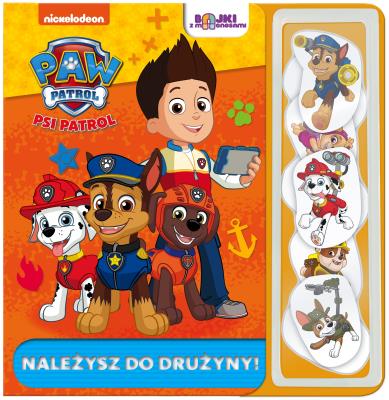 Okładka książki Psi Patrol Bajki z magnesami