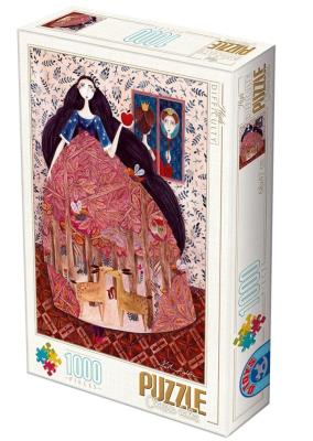 Opakowanie Puzzle 1000 Andrea Kurti, Królowa śniegu