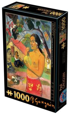Opakowanie Puzzle 1000 Gauguin, Kobieta trzymająca owoc