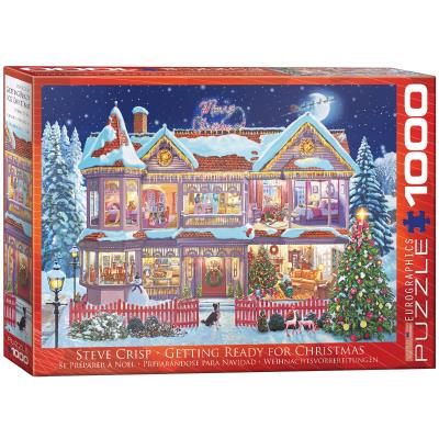 Opakowanie Puzzle 1000 Getting Ready Christmas 6000-0973