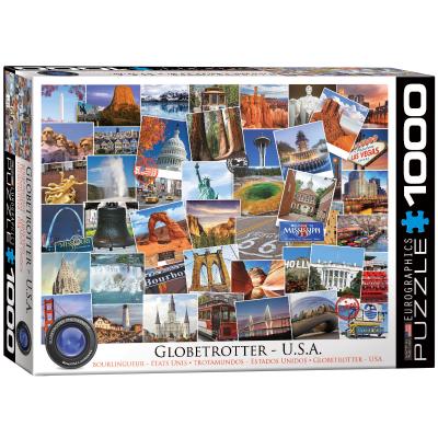 Opakowanie Puzzle 1000 Globetrotter Collection: USA 6000-0750