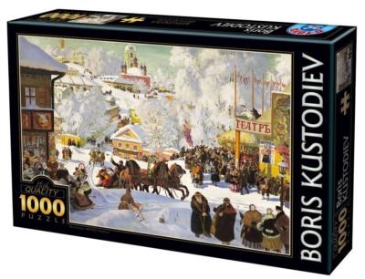 Opakowanie Puzzle 1000 Kustodiev, Maslenica