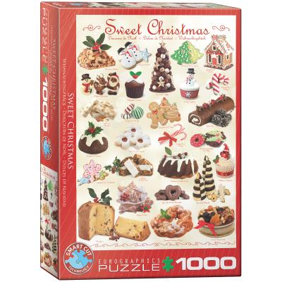 Opakowanie Puzzle 1000 Sweet Christmas 6000-0433