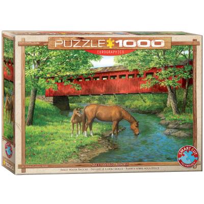 Opakowanie Puzzle 1000 Sweet Water Bridge by Weirs 6000-0834