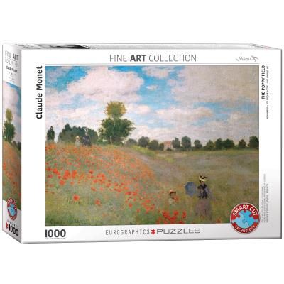 Opakowanie Puzzle 1000 The Poppy Field by Monet 6000-0826
