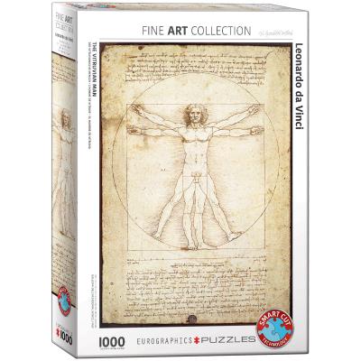 Opakowanie Puzzle 1000 The Vitruvian Man 6000-5098