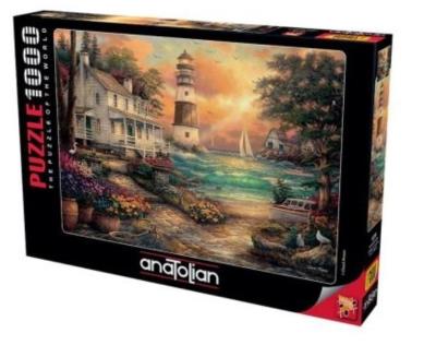 Opakowanie Puzzle 1000 Widok na latarnię