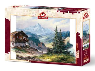 Opakowanie Puzzle 1000 Zielona dolina