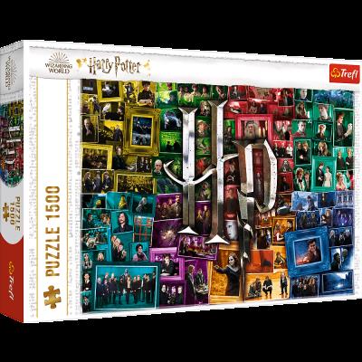 Opakowanie Puzzle 1500 Harry Potter: Na przestrzeni filmów 26185