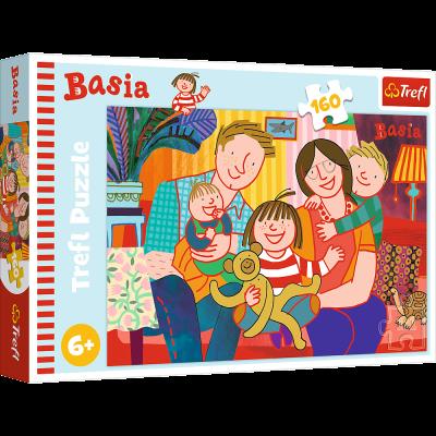 Opakowanie Puzzle 160 Poznaj Basię 15409