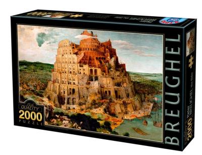 Opakowanie Puzzle 2000 Brueghel, Wieża Babel