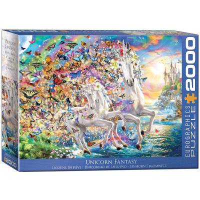 Opakowanie Puzzle 2000 Unicorn Fantasy 8220-5551
