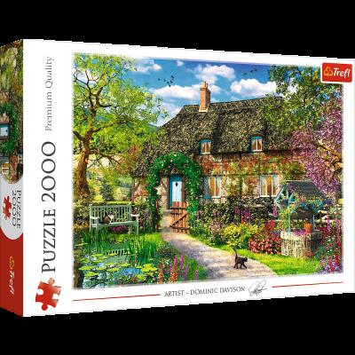 Opakowanie Puzzle 2000 Wiejska chatka 27122