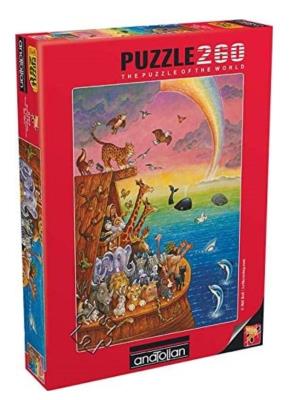 Puzzle 260 Arka Noego. Wydawca: Anatolian. SmakLiter.pl Opakowanie Puzzle 260 Arka Noego