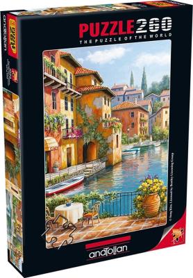 Opakowanie Puzzle 260 Kawiarnia nad kanałem