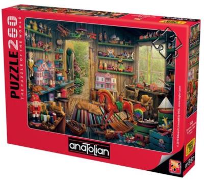 Puzzle 260 Sklep pełen zabawek. Wydawca: Anatolian. SmakLiter.pl Opakowanie Puzzle 260 Sklep pełen zabawek