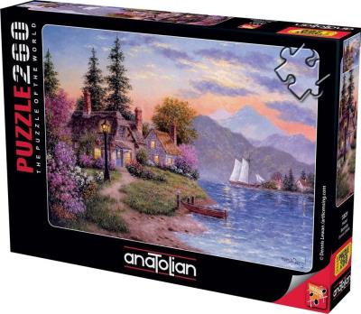 Puzzle 260 Spokój. Wydawca: Anatolian. SmakLiter.pl Opakowanie Puzzle 260 Spokój