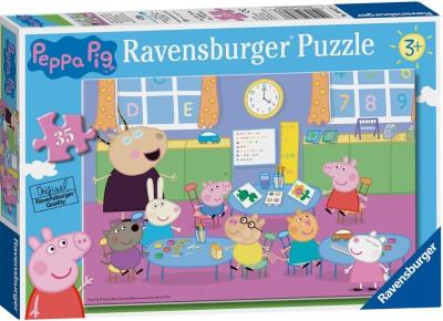 Opakowanie Puzzle 35 Świnka Peppa i cała klasa