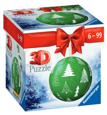 Opakowanie Puzzle 3D 54 Świąteczne dekoracje motyw 3
