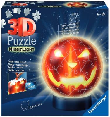Opakowanie Puzzle 3D 72 Dynia świecąca w ciemności