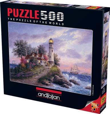 Opakowanie Puzzle 500 Dom z latarnią