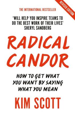 Radical Candor. Autor: Kimberley Scott (ilustr.). SmakLiter.pl Okładka książki Radical Candor