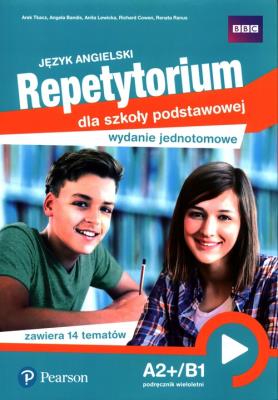 Repetytorium j.ang. A2+/B1 SB PEARSON. Autor: Tkacz Arek, Angela Bandis, Anita Lewicka. SmakLiter.pl Okładka książki Repetytorium j.ang. A2+/B1 SB PEARSON