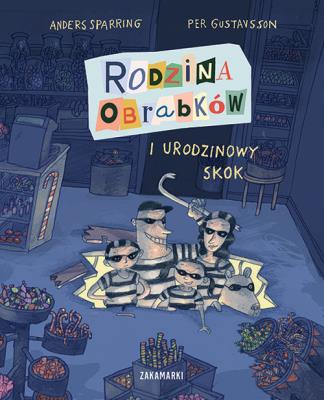 Okładka książki Rodzina Obrabków i urodzinowy skok