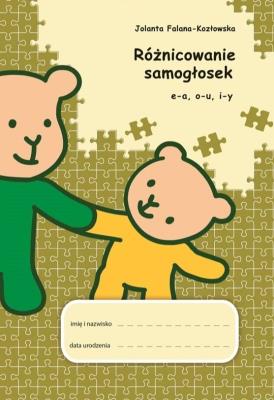 Okładka książki Różnicowanie samogłosek: e-a, o- u, i-y