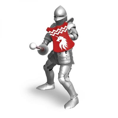 Opakowanie Rycerz czerwony z włócznią