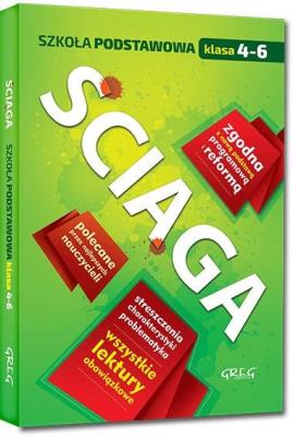 Okładka książki Ściąga SP 4-6 w.2021 GREG