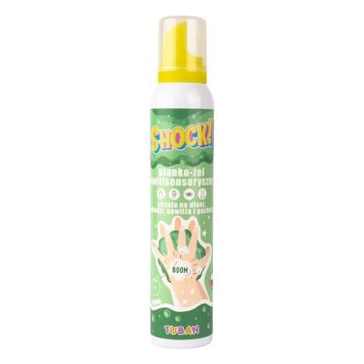 Opakowanie Shock! Pianko-żel multisensoryczny 200ml jabłko