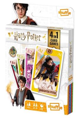 Shuffle Harry Potter 4w1 CARTAMUNDI. Wydawca: Cartamundi. SmakLiter.pl Opakowanie Shuffle Harry Potter 4w1 CARTAMUNDI