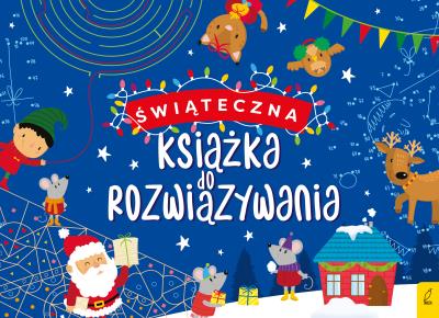 Okładka książki Świąteczna książka do rozwiązywania