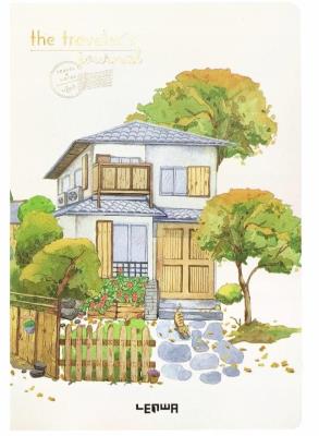 Opakowanie Szkicownik B5/100K Niebieski dom